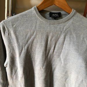 A.P.C. Rue de Fleurus Paris Round neck sweater